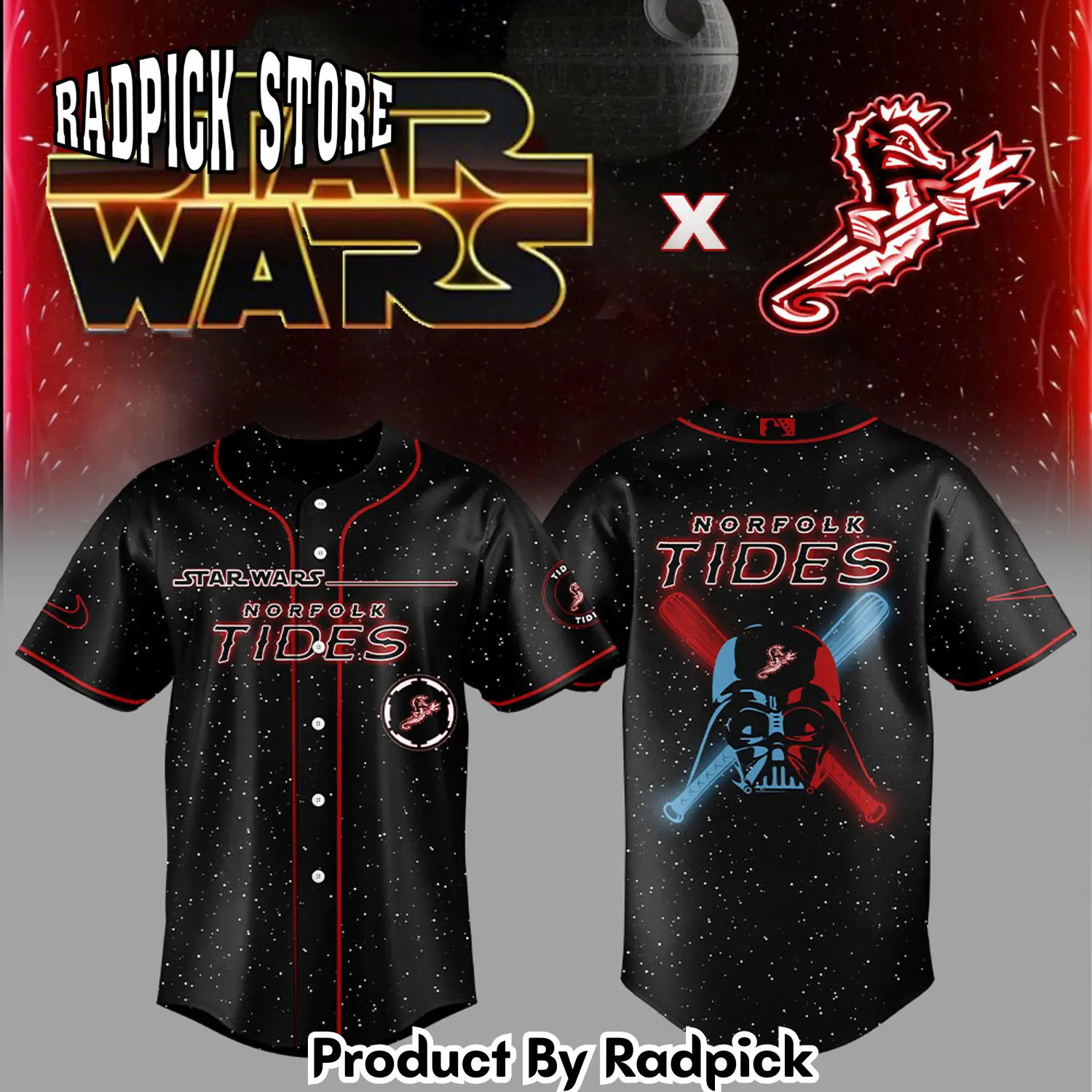 Radpick norfolk tides star was baseball jersey rp127224